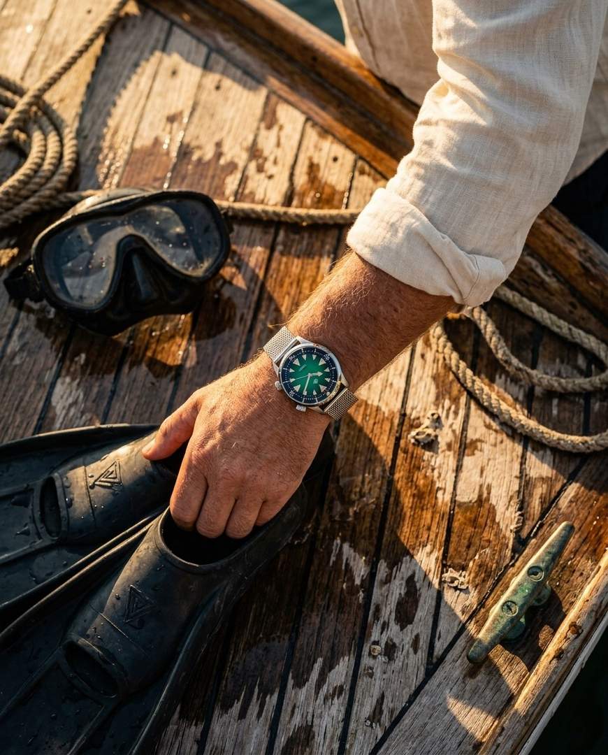 Vertige Hippocampe Vert