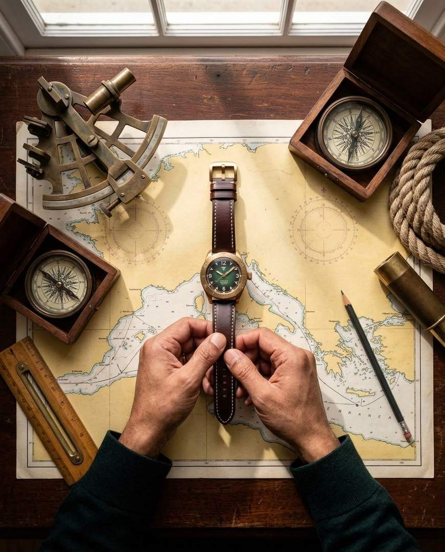 Vertigo Tritone Bronze Ocean Green