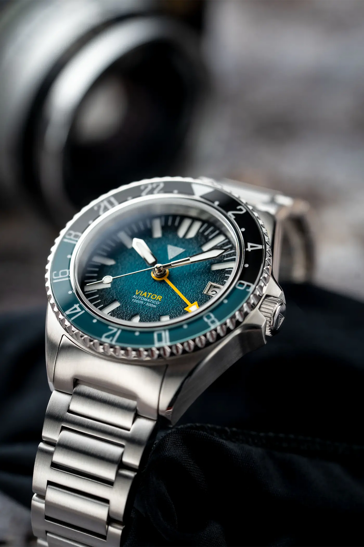 Vertigo Viator GMT Il Verde Petrolio