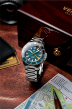 Vertigo Viator GMT Il Verde Petrolio
